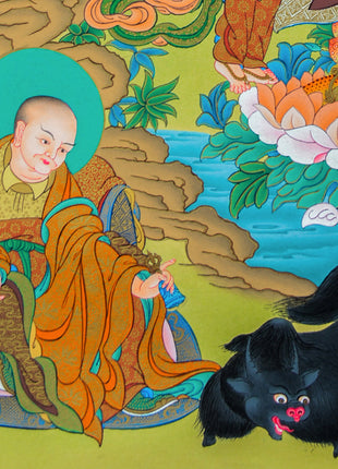 Pema Gyalpo Thangka | Guru Rinpoche Manifestation