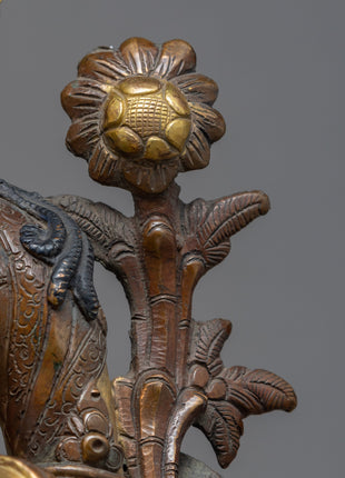 Green Tara Statue | Zen Room Decor | Tibetan Buddhist Sculpture