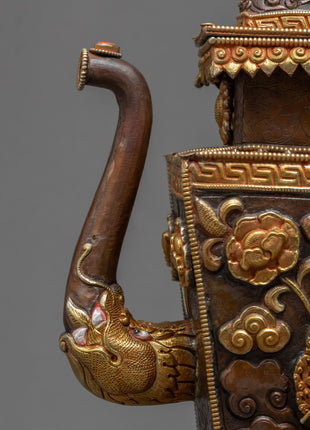 Handcrafted Tea Set | Tibetan Ritual Item