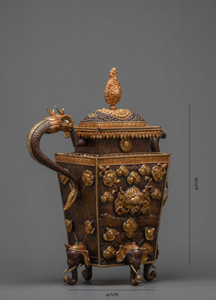 Handcrafted Tea Set | Tibetan Ritual Item