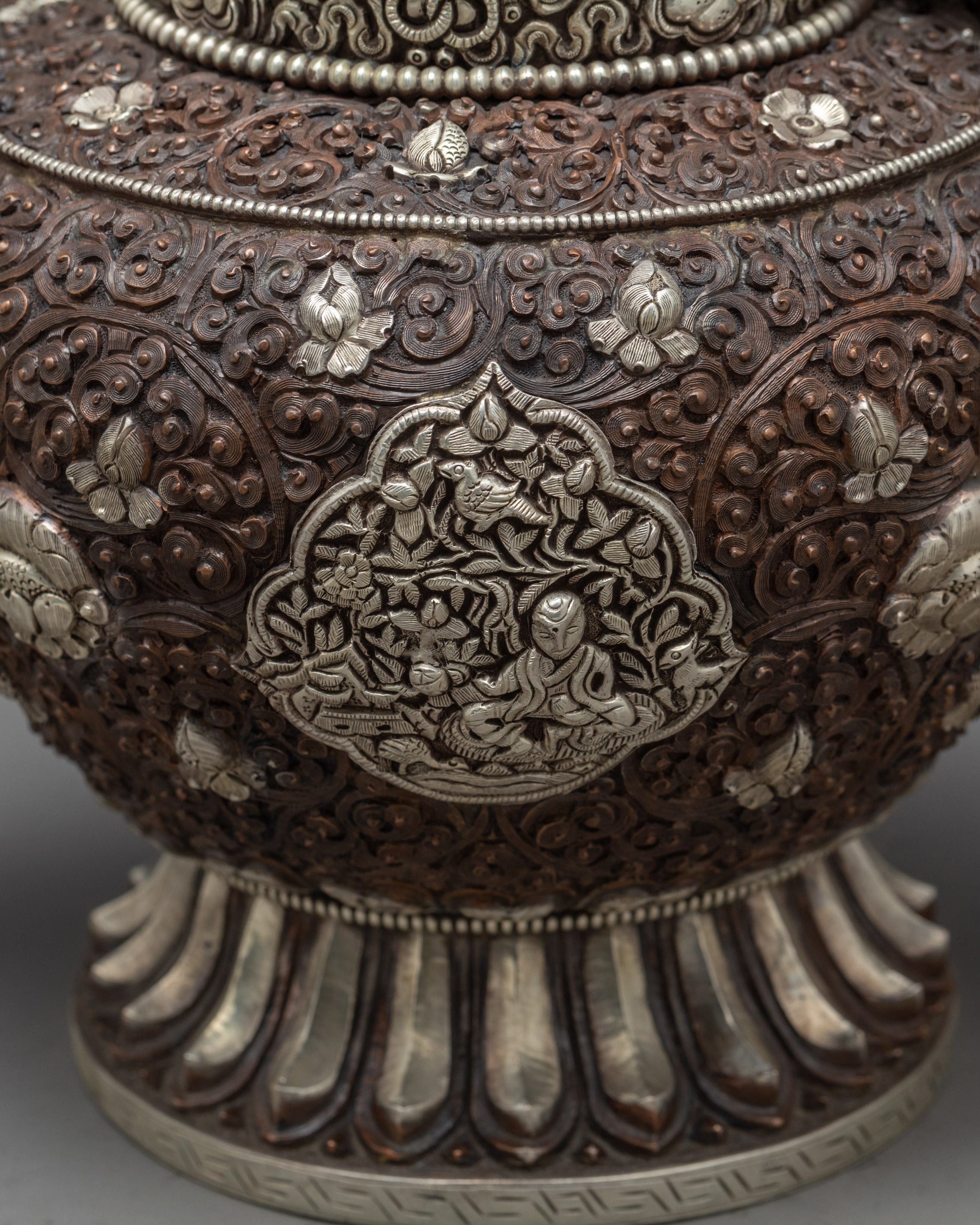 Tea Pot | Handcarved Tea Pot | Religious Decor
