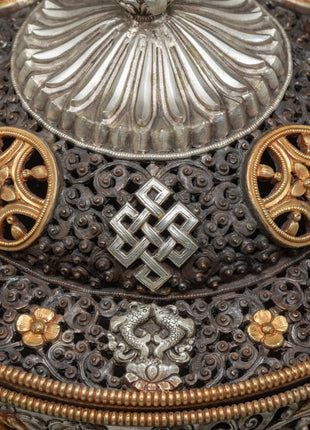 Silver Plated Incense Burner | Ritual Items