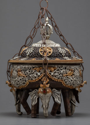 Silver Plated Incense Burner 