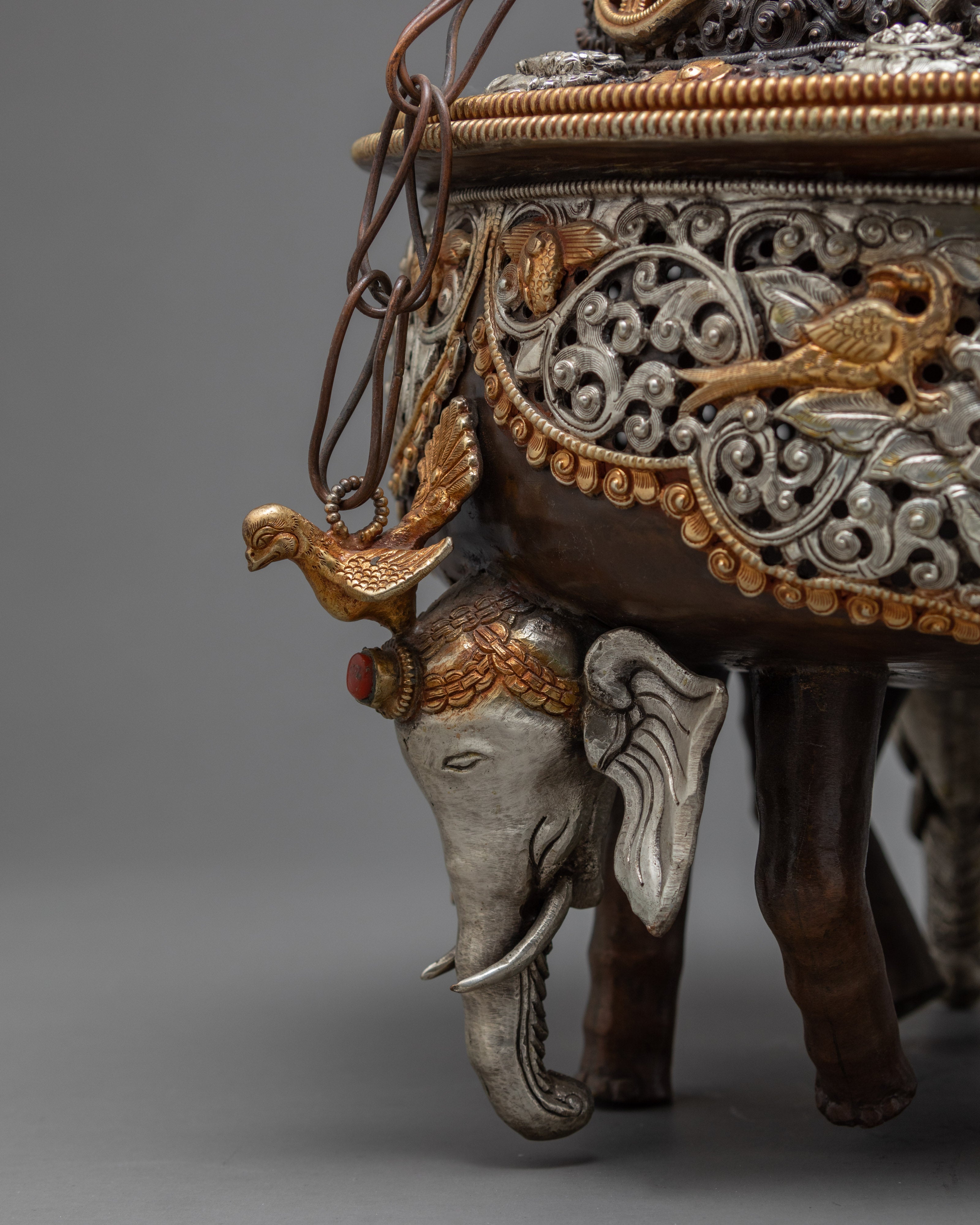 Silver Plated Incense Burner | Ritual Items