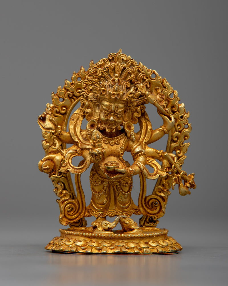 Majestic Machine-Made Mahakala Statue