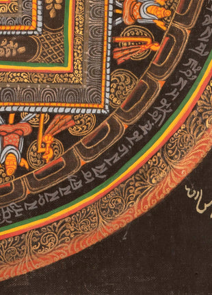 Mantra Mandala Thangka |  Wall Decoration Painting