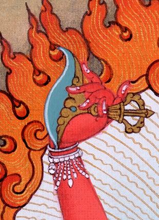 Vajravarahi | Dakini Thangka Print | High Quality Giclee Canvas Print