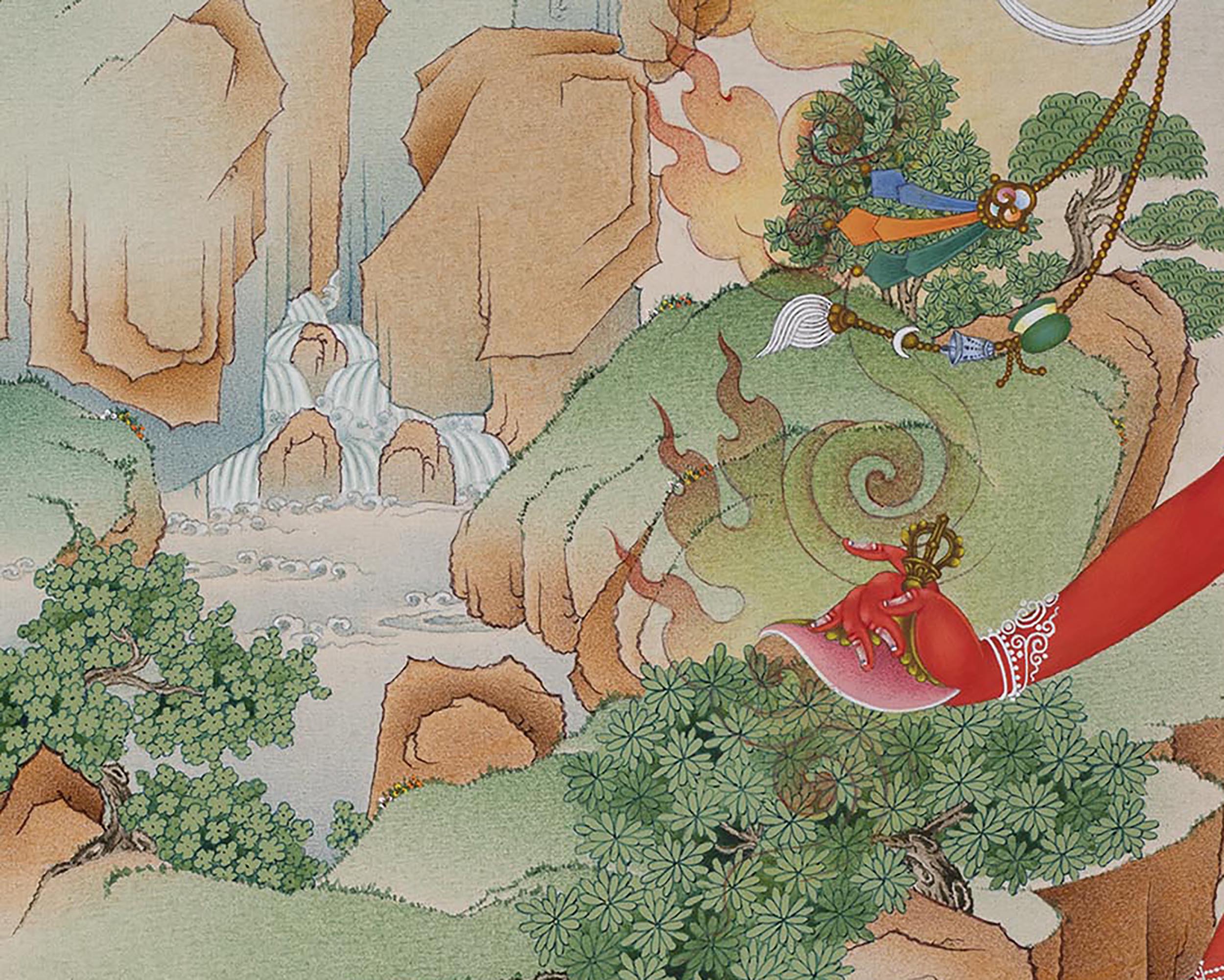 Mother Vajrayogini Thangka | Traditional Buddhist Dakini Painting