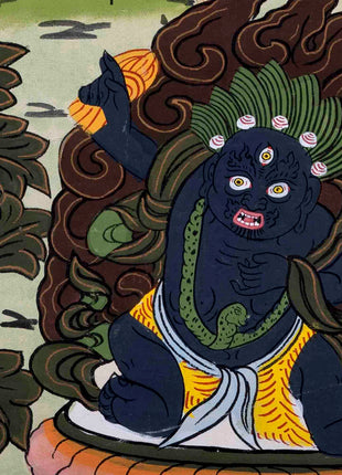 1000 Armed Avalokiteshvara | Traditional Tibetan Thangka | Wall Decors