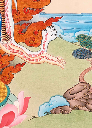 Troma Nagmo Sadhana Thangka | Tibetan Dakini Art On Cotton Canvas