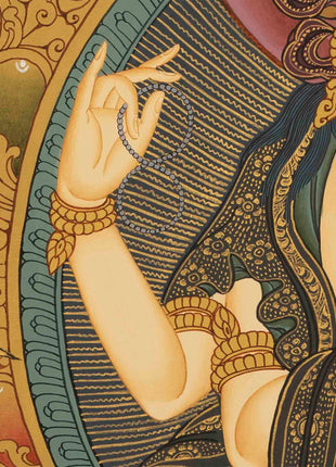 Seto Machindranath Thangka | Avalokitesvara Chengrezig Thangka