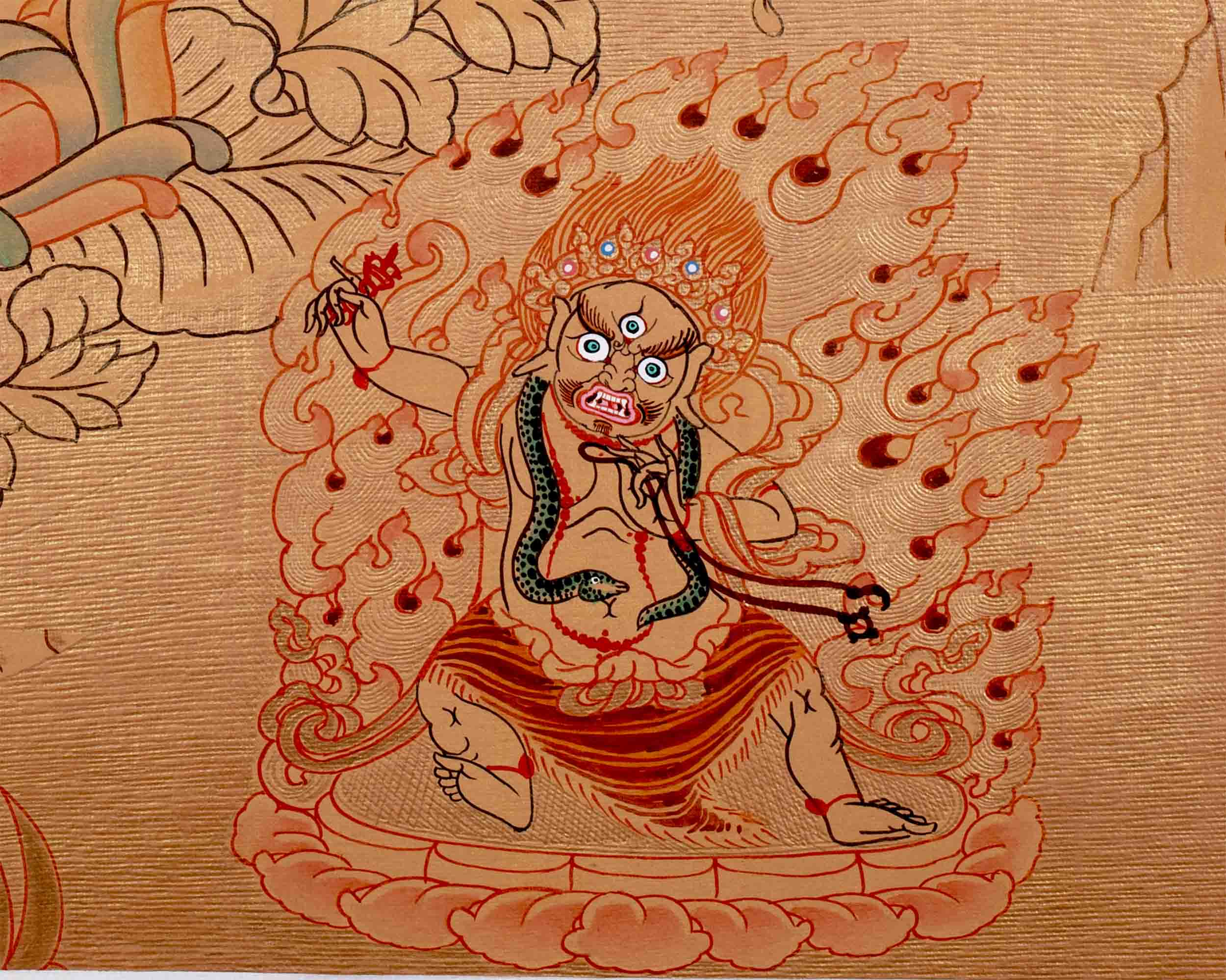 1000 Armed Avalokiteshvara Thangka Art | Tibetan Buddhist Painting
