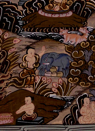 Shakyamuni Buddha Life | Wall Decors | Traditional Thangka Art