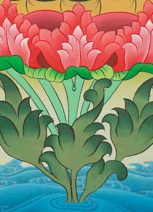 Guru Rinpoche Thangka | Wall Decor Painting