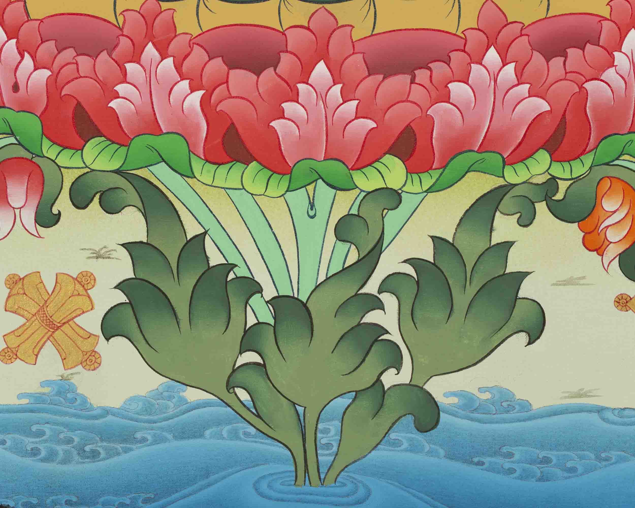 Guru Rinpoche Thangka | Wall Decor Painting
