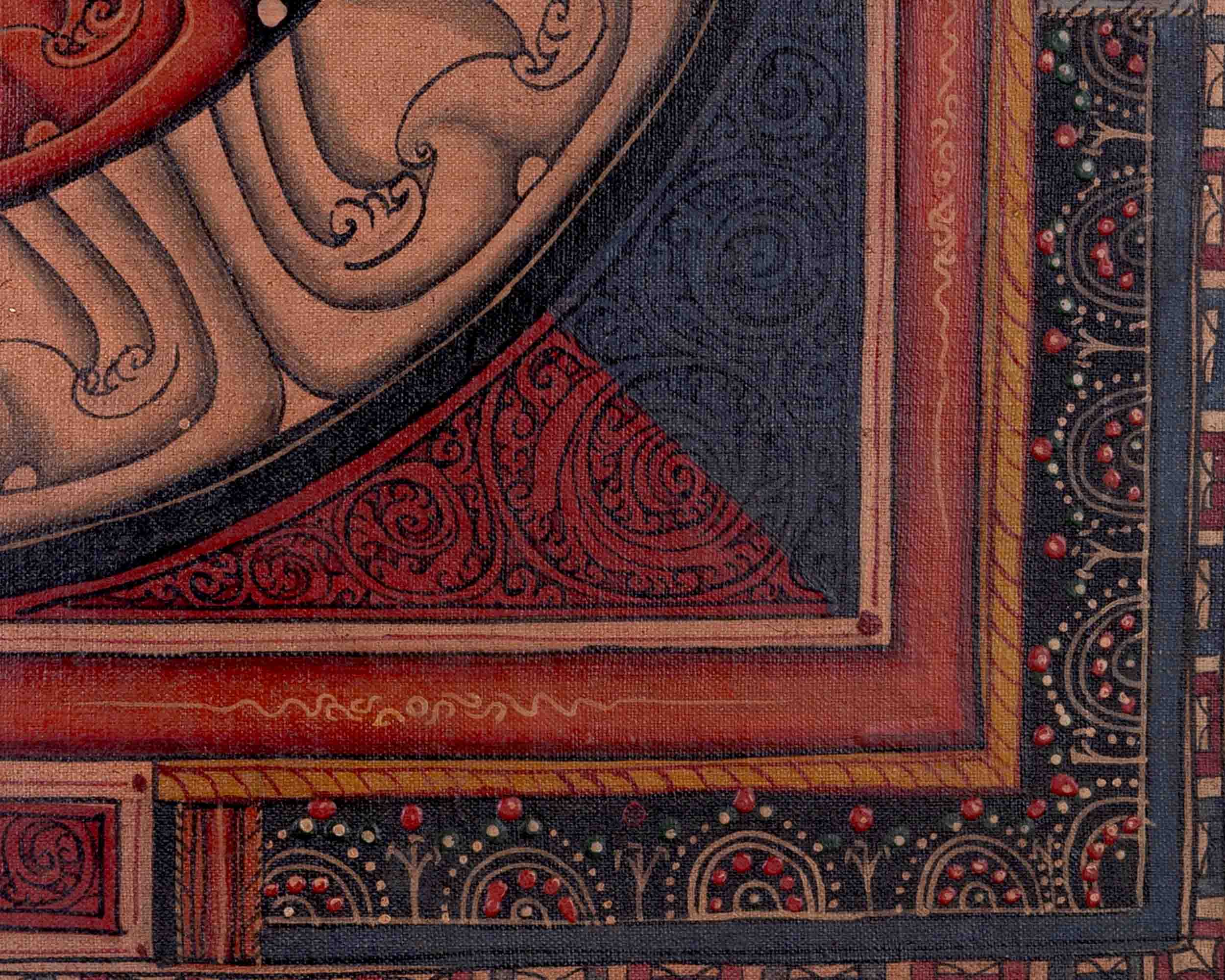 Yantra Mandala | Religious Buddhist Thangka Art | Wall Decors