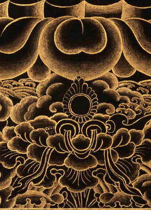Vajrapani Thangka | Religious Buddhist Artwork