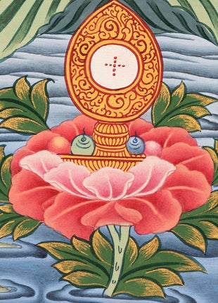 Bhaisajyaguru Thangka | Original Hand-Painted Tibetan Art