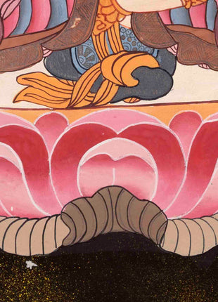 White Tara Thangka | Traditional Tibetan Art | Wall Decors