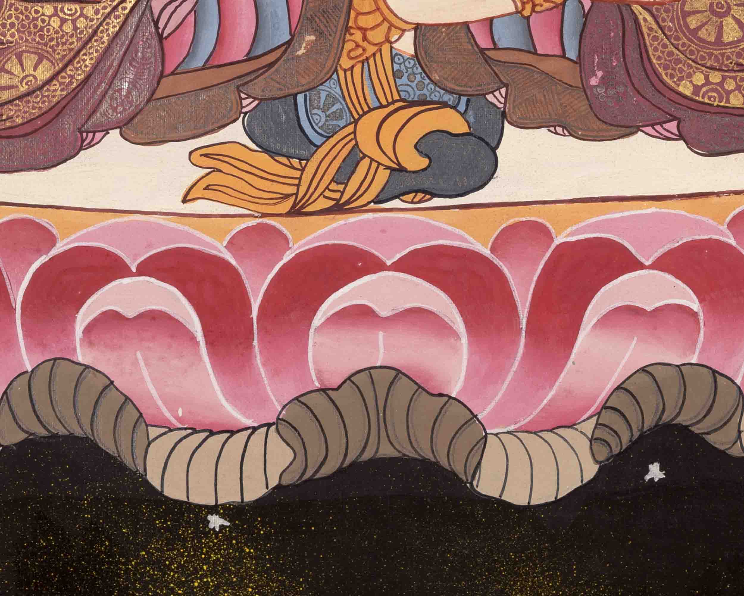 White Tara Thangka | Traditional Tibetan Art | Wall Decors