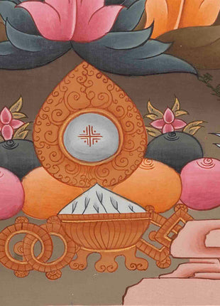 Guru Rinpoche | Padmasambhava | Traditional Tibetan Thangka