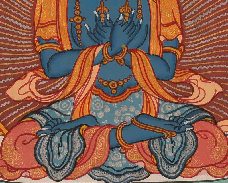Vajradhara Dorje Chang Thangka | Tibetan Buddhist Thangka Painting