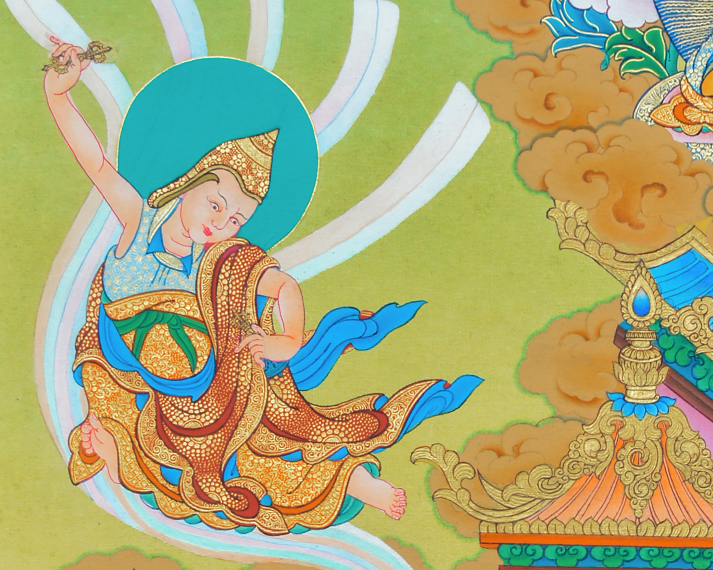 Pema Gyalpo Thangka | Guru Rinpoche Manifestation