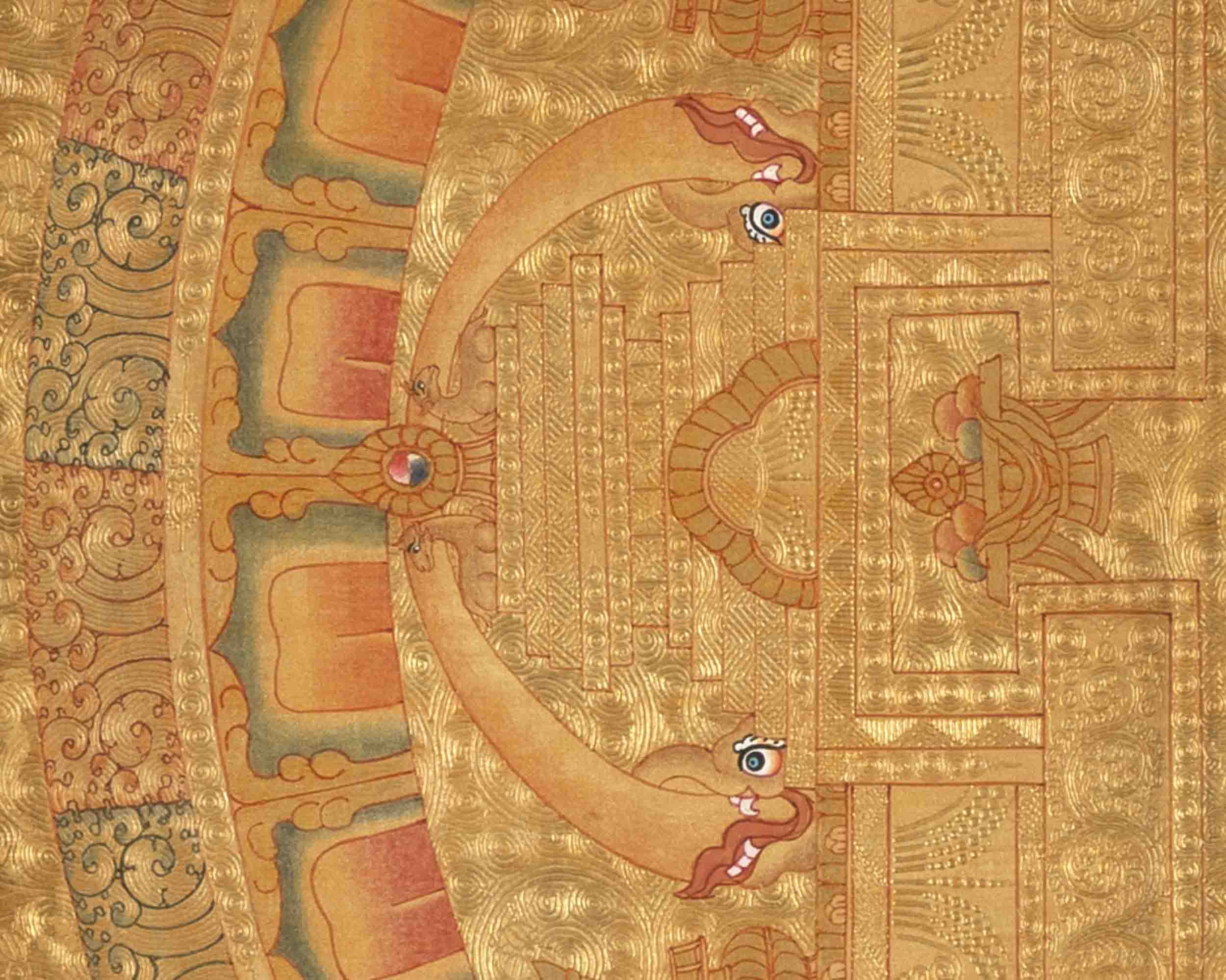 Shakyamuni Buddha Mandala | Wall Decoration Painting