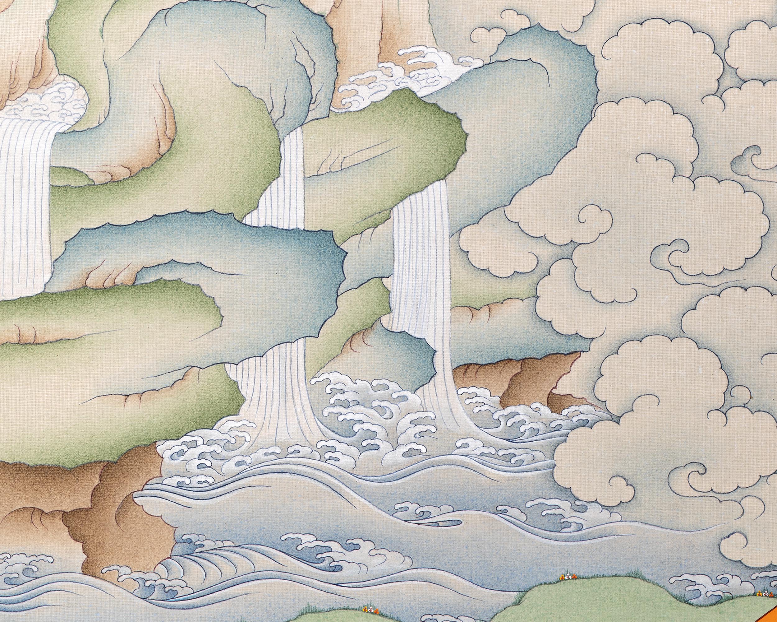 Shakyamuni Buddha Thangka | Tibetan Buddhist Painting