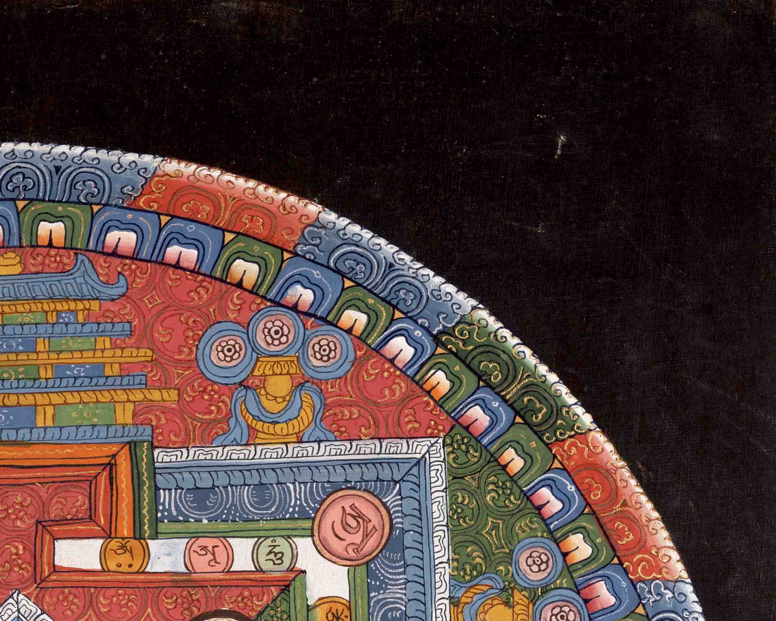 Kalachakra Mantra Symbol  | Wall Decoration