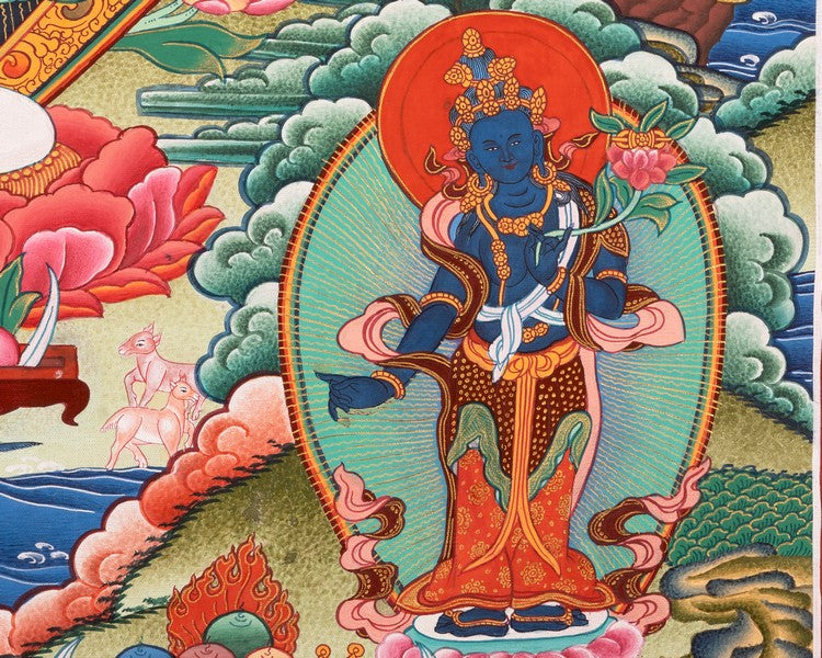 1000 Armed Avalokiteshvara | Chenrezig Thangka Art