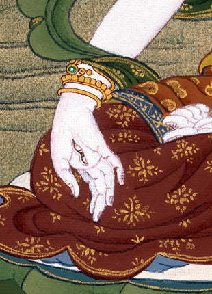 Thangka White Tara | Tibetan Tara Painting