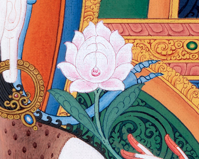 Chenrezig | Bodhisattva Thangka | Himalayan Vajrayana Buddhist Art