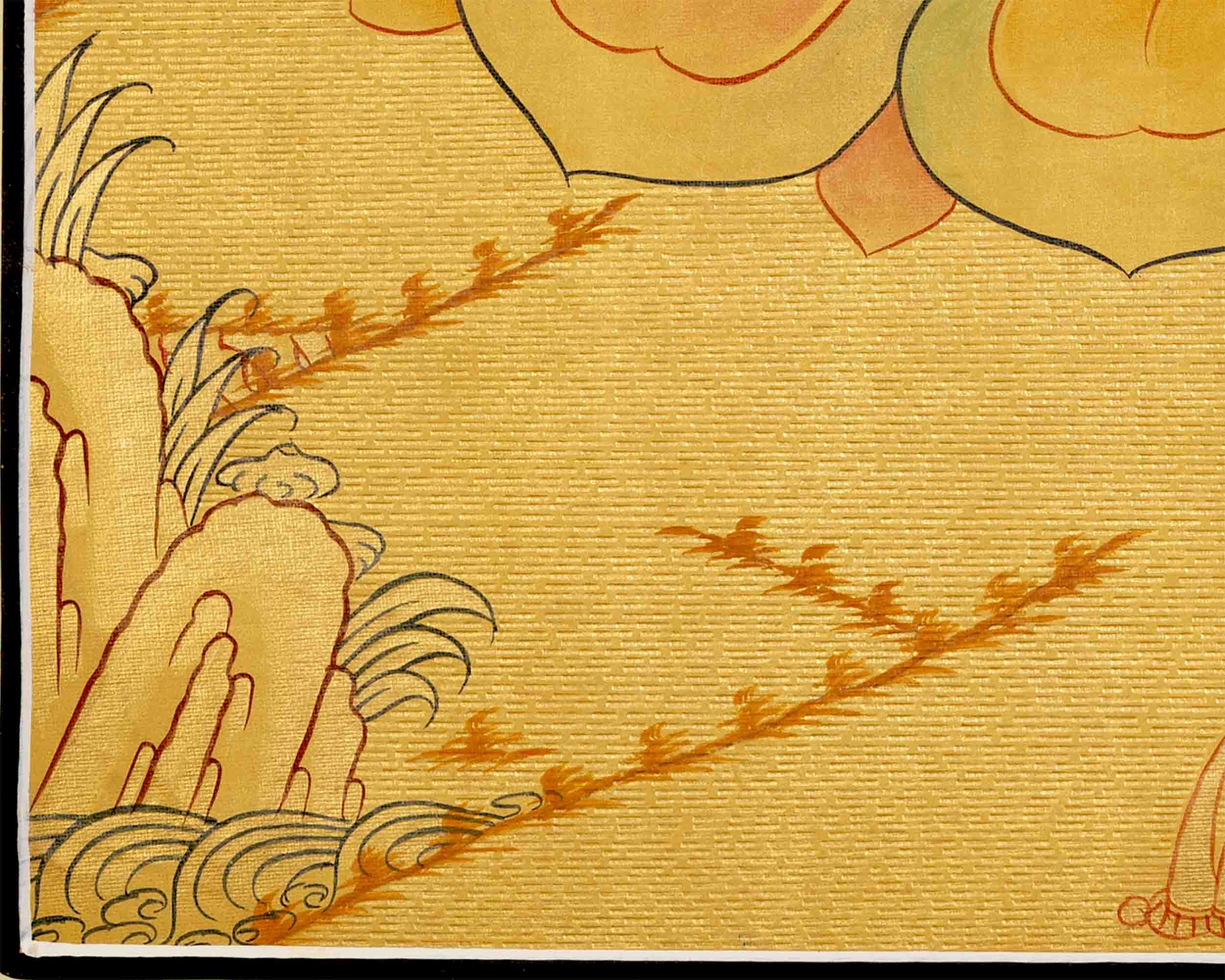 Shakyamuni Buddha Thangka Painting | Wall Hanging Decor