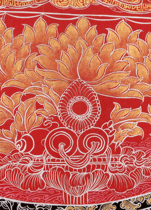 Buddha Thangka | Shakyamuni Buddha | Handpainted Traditional Art