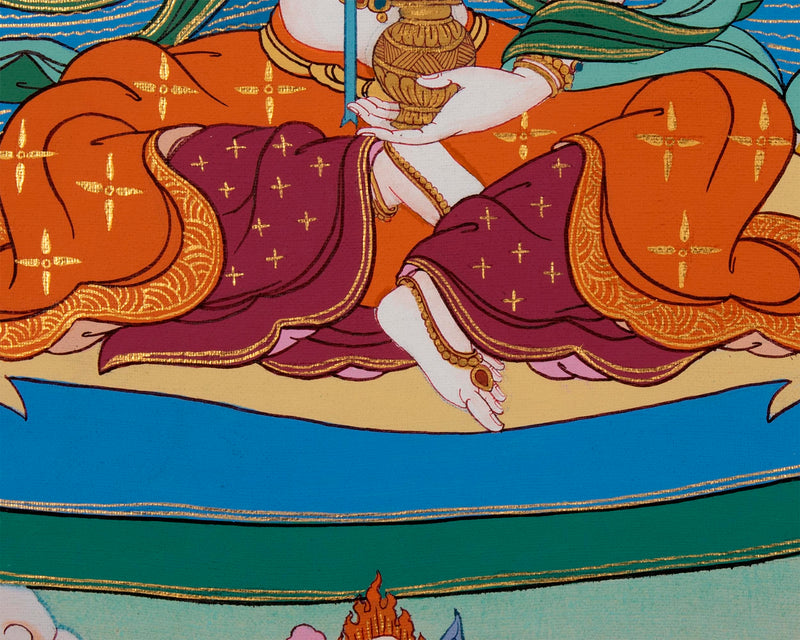 Dakini Mandarva | Guru Padmasambhava Consort | Thangka Art