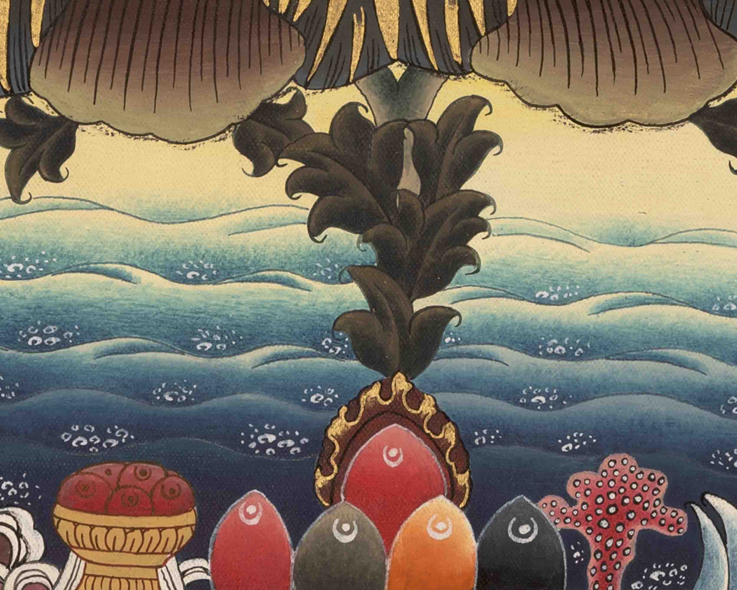 Chenresig Thangka | Traditional Artwork | Wall Decors