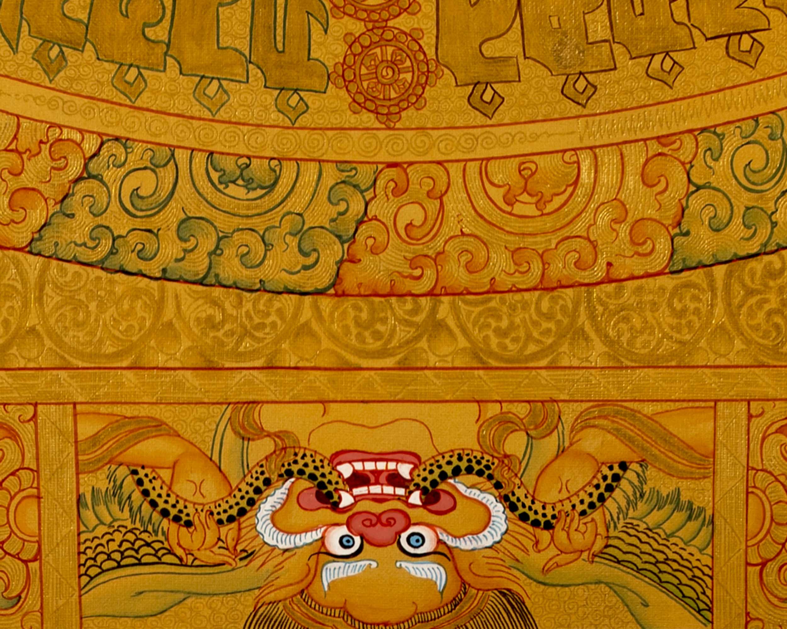 Kalachara Mandala Thanka | Buddhist Decorative Art