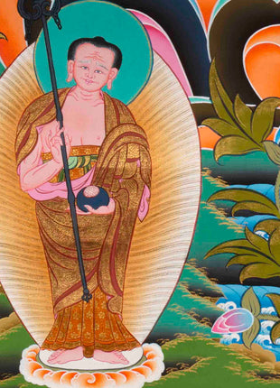 Gautama Buddha Thangka | Tibetan Buddhist Painting | Wall Decors