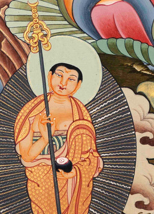 Shakyamuni Buddha Thangka | Tibetan Buddhist Painting