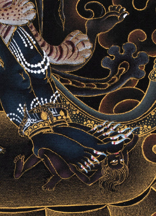 Vajrakilaya Thangka | Dorje Phurba  | 24K Gold Tibetan Yidam Art