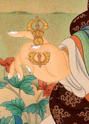Guru Rinpoche Thangka | Tibetan Buddhist Art | High-quality Giclee Print