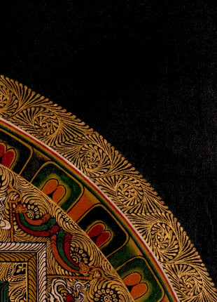 Shakyamuni Buddha Mandala | Tibetan Thangka | Wall Decors