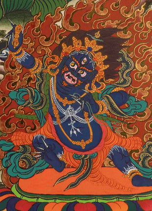 Bodhisattva Avalokitesvara Thangka | Handpainted Religious Painting