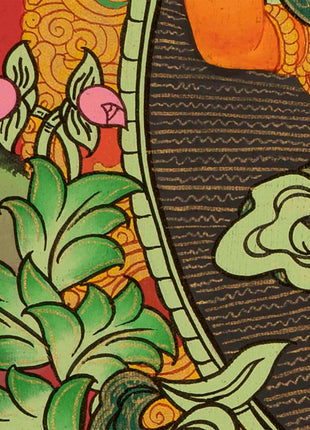 Bodhisattva Manjushree Thangka | Wall Decors