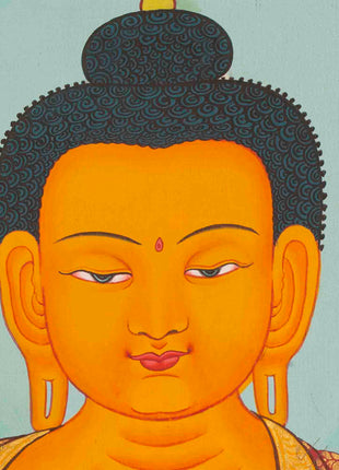 Shakyamuni Buddha Print | Religious Artwork | Wall Hanging Decoration