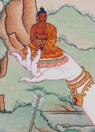 Traditional Himalayan Thangka Namgyalma Mantra Practice | Tibetan Dakini Of Longevity