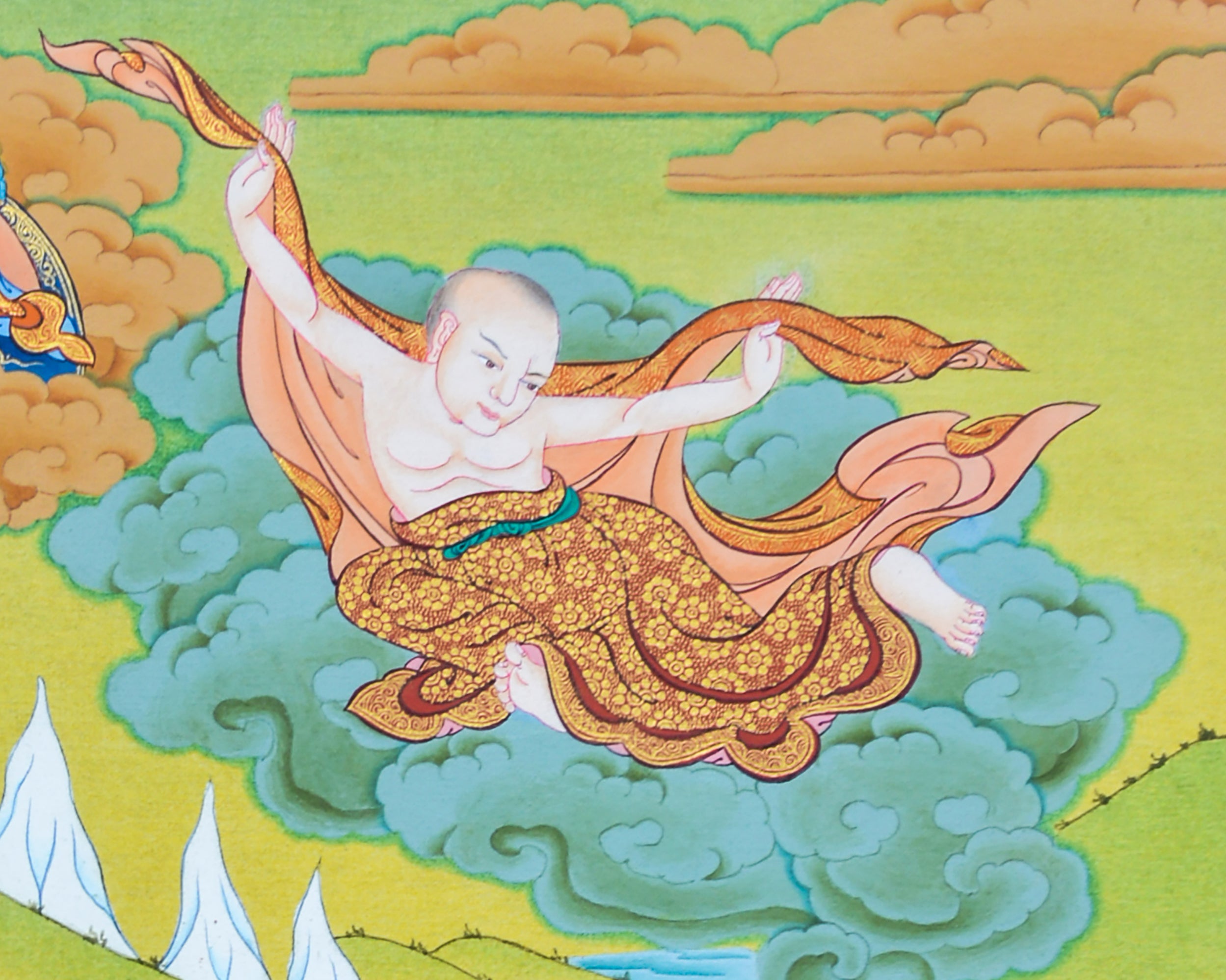 Nyima Oser | Guru Padmasambhava Manifestation | Thangka Art