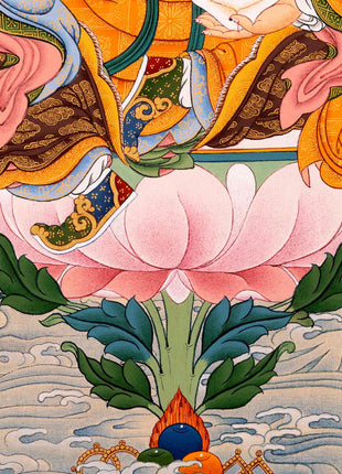 Padmasambhava Art | Traditional Tibetan Thangka Painting