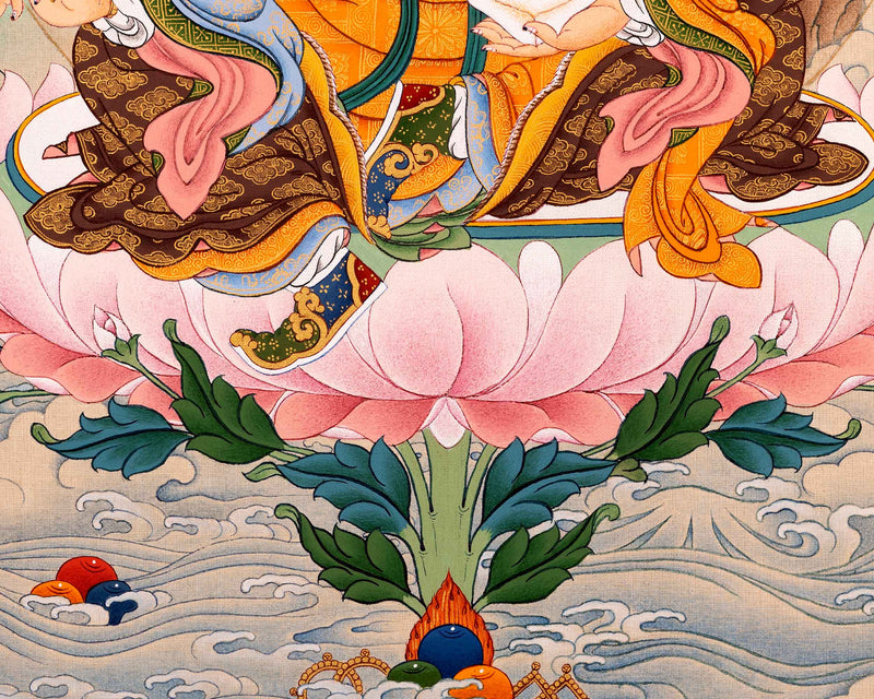 Padmasambhava Art | Traditional Tibetan Thangka Painting